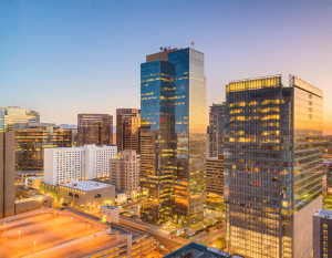 Phoenix Arizona City Downtown